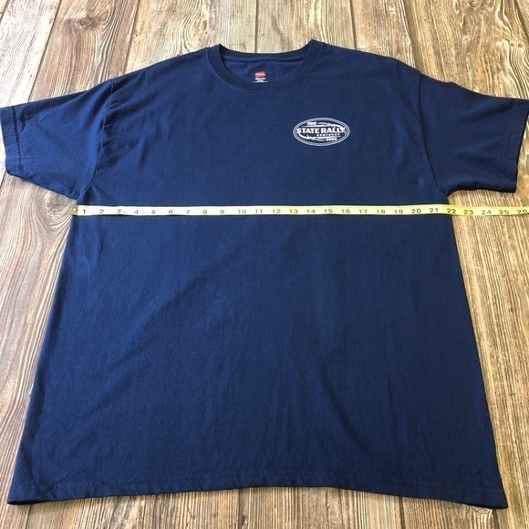 HARLEY Davidson Owners Group HOG Kentucky State Rally Shirt 09 Navy Large Shirt - Picture 5 of 8